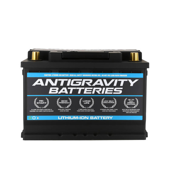 Antigravity H6/Group 48 Lithium Race Car Battery w/Re-Start, 40Ah :: 2010-2024 Camaro, 2014-2026 Corvette & 2008-2019 Cadillac