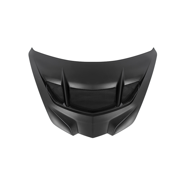 C8 Corvette ZR1-Style Vented Hood, Matte Black :: 2020-2026 Corvette