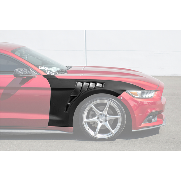 S550 Mustang GT500 KR Style Front Fenders Conversion Kit :: 2015-2017 Ford Mustang