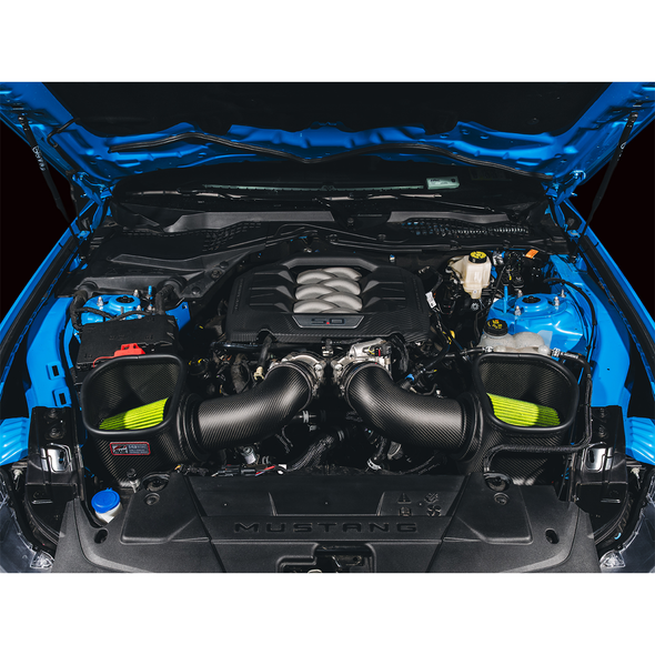 AWE S-FLO Carbon Fiber Cold Air Intake System :: 2024-2026 Mustang GT & Darkhorse