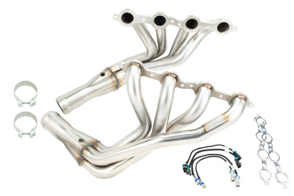 Kooks 1-3/4" Long Tube Headers w/ Catted Connection Pipes :: 2005-2008 Corvette Base & Z51