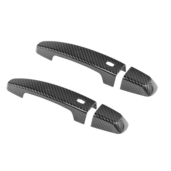 6th Gen Camaro Door Handle Covers, Carbon Fiber :: 2016-2024 Camaro