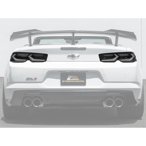 6th Gen Camaro C8 Style Sequential LED Rear Taillights, Smoked Lens :: 2019-2024 Camaro