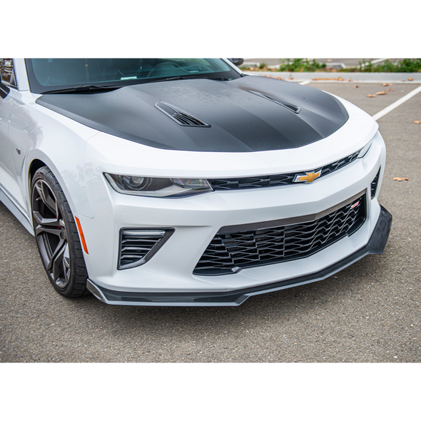 6th Gen Camaro 1LE Facelift Package Front Splitter, Hydro Dipped Carbon Fiber :: 2016-2024 Camaro Non-ZL1