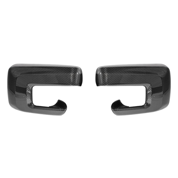 Ford F-150 Mirror Cap Covers, Carbon Fiber :: 2021-2026 Ford F-150