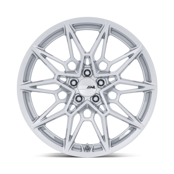 American Racing AR955 Stampede Front or Rear Wheel, Gloss Silver,19x10 :: 2015-2026 Ford Mustang