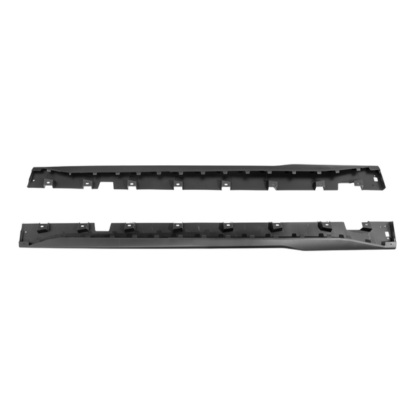 S550 Mustang Dark Horse Style Side Skirt Extensions, Unpainted :: 2015-2023 Ford Mustang