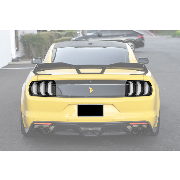 S550 Mustang Euro Style Sequential LED Tail Lights, Clear Lens :: 2015-2023 Ford Mustang