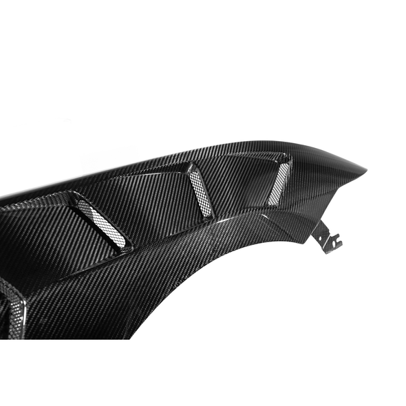S650 Mustang GTD Style Vented Side Fenders, Carbon Fiber :: 2024-2026 Ford Mustang