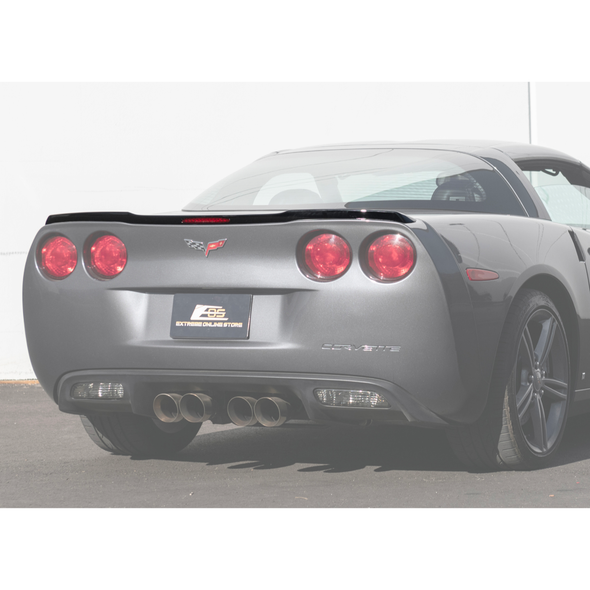 C6 Corvette ZR1 Conversion Rear Trunk Spoiler, Gloss Black :: 2005-2013 Corvette C6