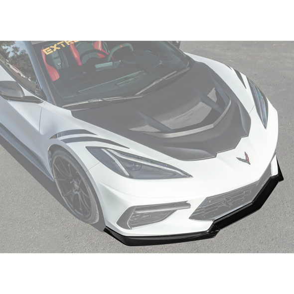 C8 Corvette Z06 Package Front Splitter, Carbon Flash Metallic :: 2020-2026 Corvette Stingray & Z51