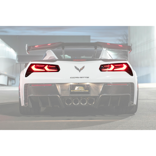 C7 Corvette Factory Style Sequential LED Taillights, Smoked Lens :: 2014-2019 C7 Corvette