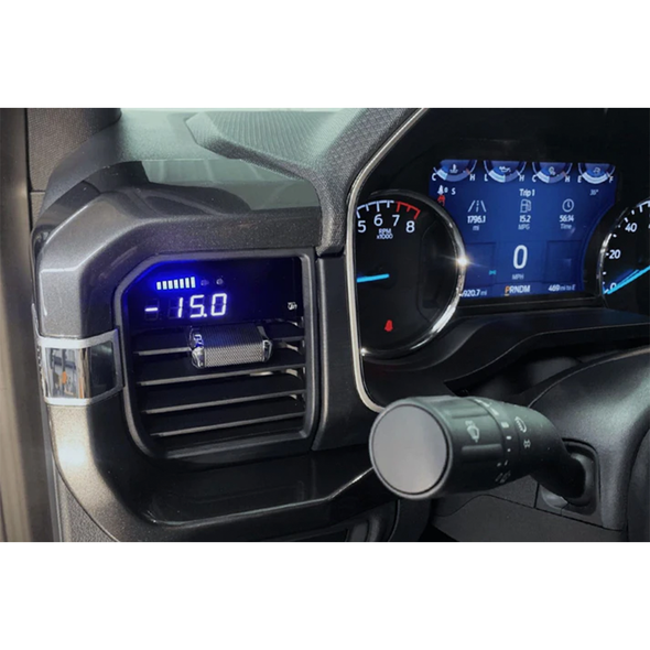 P3 Gauge - Ford F-150 w/o OEM Vent Trim :: 2021-2026 Ford F-150