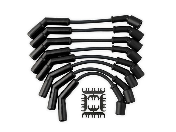ACCEL Extreme 9000 Ceramic Boot Spark Plug Wire Set, Black