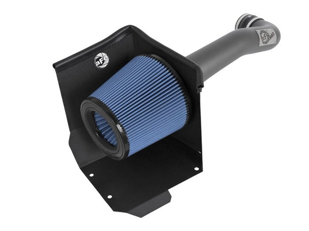 aFe Magnum Force Stage 2 Cold Air Intake System, Gray w/Pro Dry S Filter :: 2014-2018 Silverado 1500 5.3L, 6.2L