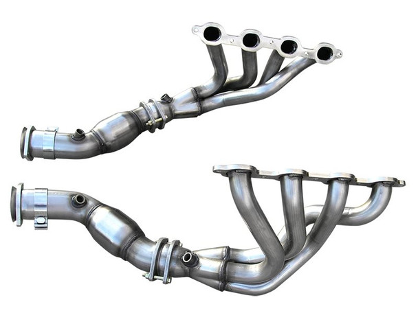 American Racing Headers 1 3/4" Mid-Length Header System, With Catalytic Converters :: 2014-2019 C7 Corvette