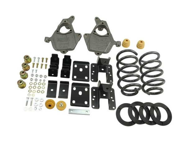 Belltech Lowering Kit Without Shocks, 3"-4" Front / 5"-6" Rear :: 2014-2016.5 Silverado 1500 2WD Extended or Crew Cab