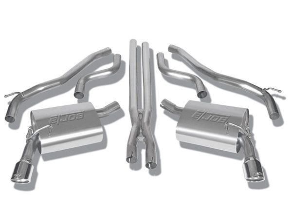 ROUTE327さま専用　66キロ Borla Touring Cat-Back Exhaust System 140282 w/ 3.5
