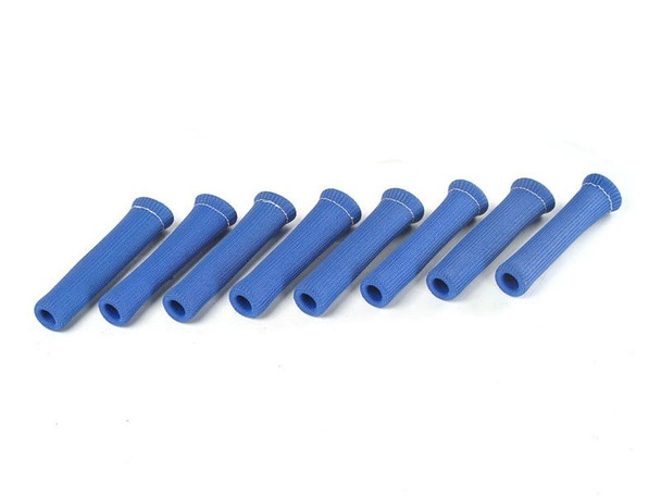 DEI Protect-A-Boot 6" Spark Plug Sleeves, Blue, Pack of 8 :: 2010-2022 Camaro V8