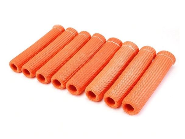 DEI Protect-A-Boot 6" Spark Plug Sleeves, Orange, Pack of 8 :: 2010-2022 Camaro V8