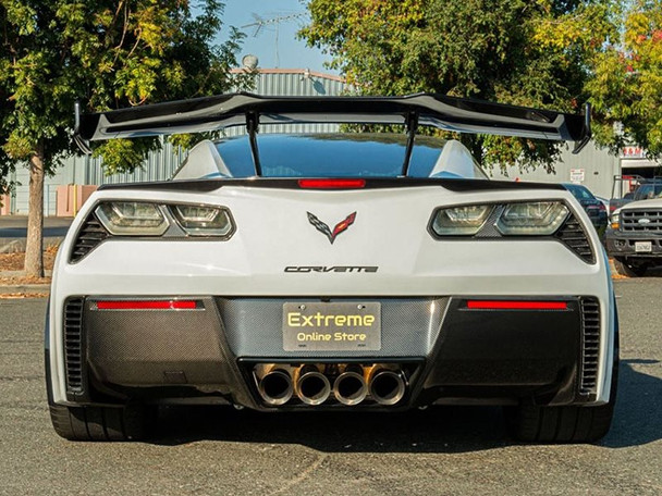 EOS Rear Bumper Diffuser, Carbon Fiber :: 2014, 2015, 2016, 2017, 2018, 2019 C7 Corvette