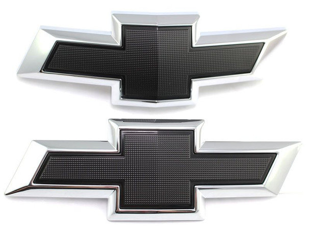 Chevrolet Black Bowtie Replacements (Front & Rear) 2016-2022 Camaro