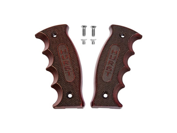 Hurst Replacement Pistol-Grip Side Plates in Rosewood :: 2016-2021 Camaro Auto