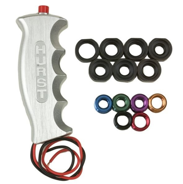Hurst Billet/Plus Pistol Grip Shift Handle w/12 Volt Switch