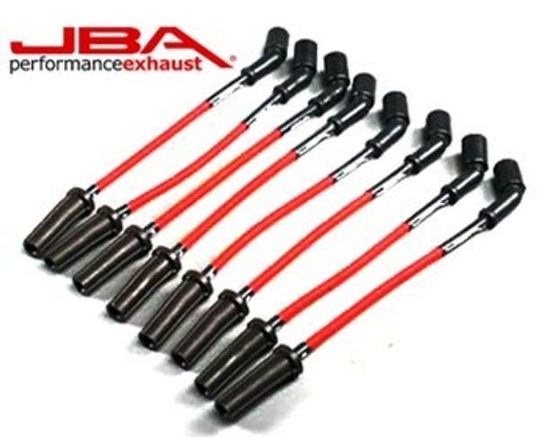 JBA Red PowerCables Spark Plug Wires :: 2010-2021 Camaro SS & ZL1