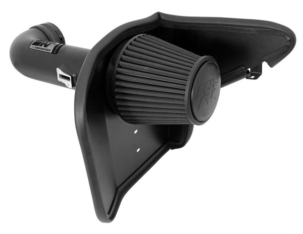 K&N Blackhawk Induction Air Intake System, Dryflow Filter :: 2010-2015 Camaro SS