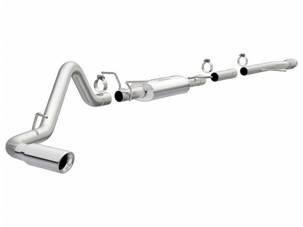 Magnaflow 3" Street Cat-Back Exhaust System, Polished Tip, Side Exit :: 2014-2019* Silverado & GMC Sierra 1500 5.3L