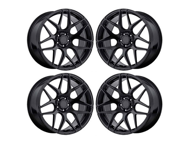 MRR FS01 Forged Wheel Set, 20x10" +35, Gloss Black :: 2010-2015 Camaro