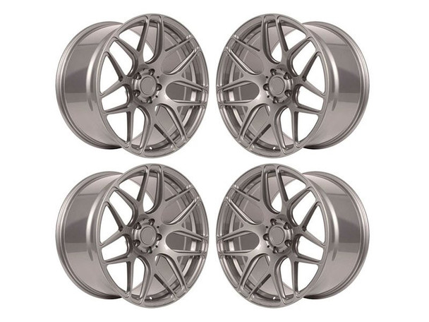 MRR FS01 Forged Wheel Set, 20x10" +35, Gloss Gun Metal :: 2010-2015 Camaro