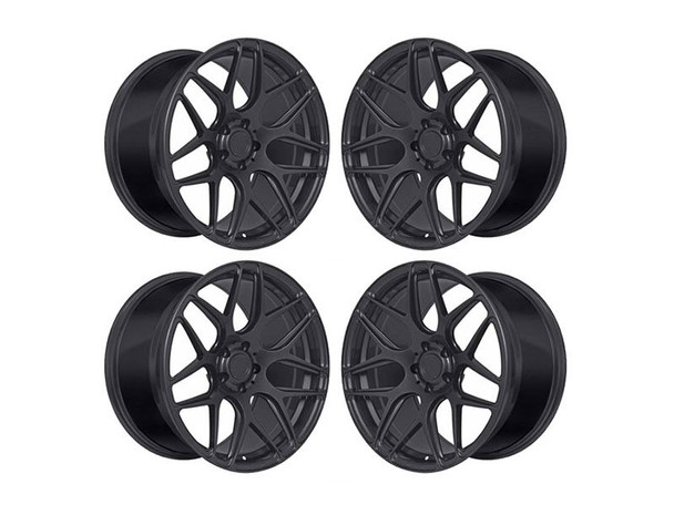 MRR FS01 Forged Wheel Set, 20x10" +35, Matte Black :: 2010-2015 Camaro