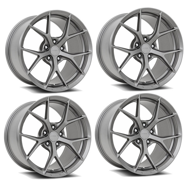 MRR FS06 Wheels, Gloss Silver, 19x8.5 & 20x11 :: 2020-2024 C8 Corvette