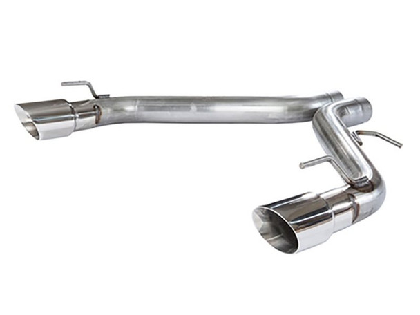 MRT 3" Version 3 Muffler Delete Axle-Back Exhaust System, 4" Dual Polished Tips :: 2016, 2017, 2018, 2019, 2020, 2021, 2022, 2023 Camaro SS