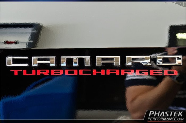 2010-2015 Camaro Turbocharged Vinyl Graphic by Phastek Performance