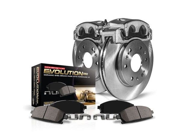2010-2015 Camaro SS Powerstop Z17 Stock Replacement Front Brake Upgrade Kit w/ Calipers
