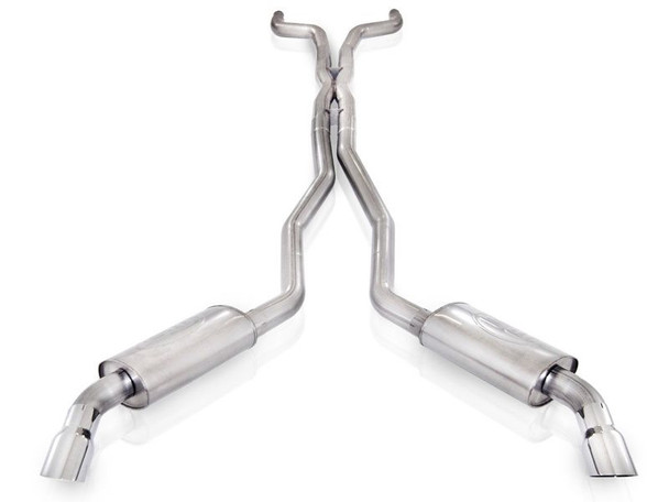 Stainless Works 3" Dual Turbo Chambered Cat-Back Exhaust System, 4" Quad Tips, Factory Connect :: 2010-2015 Camaro SS