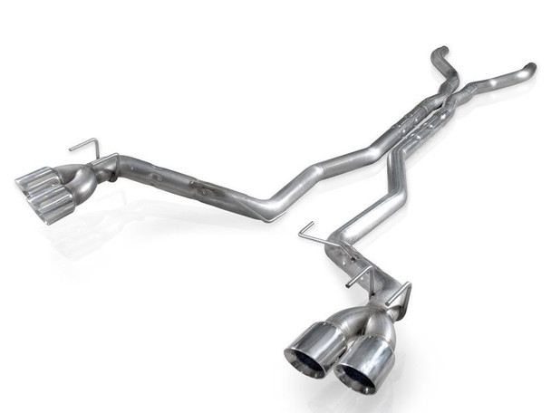 Stainless Works 3" Dual Chambered Cat-Back Exhaust System, 4" Quad Tips, Factory Connect :: 2012-2015 Camaro ZL1