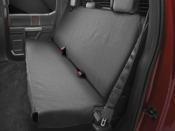 WeatherTech 2nd Row Bench Seat Protector, Charcoal :: 2014-2018 Silverado 1500 w/ Bench Seats