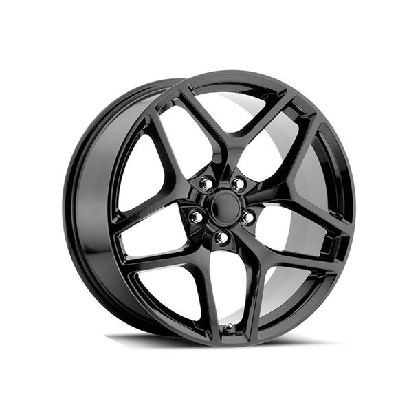 Factory Reproductions FR 27F Z28 Replica Wheel, Gloss Black, 20x10 :: 2010-2024 Camaro