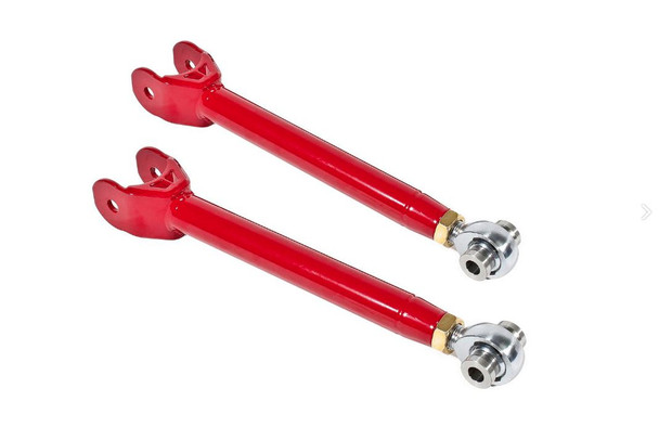 BMR Rear Single-Adjustable Lower Trailing Arms, Red :: 2016-2023 Camaro