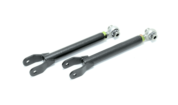 BMR Rear Single Adjustable Rod End Trailing Arms, Black Hammertone :: 2010-2015 Camaro TCA033H