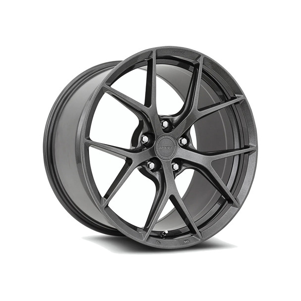 MRR FS06 Front Wheel, Gloss Gun Metal 19x8.5 :: 2020-2024 C8 Corvette