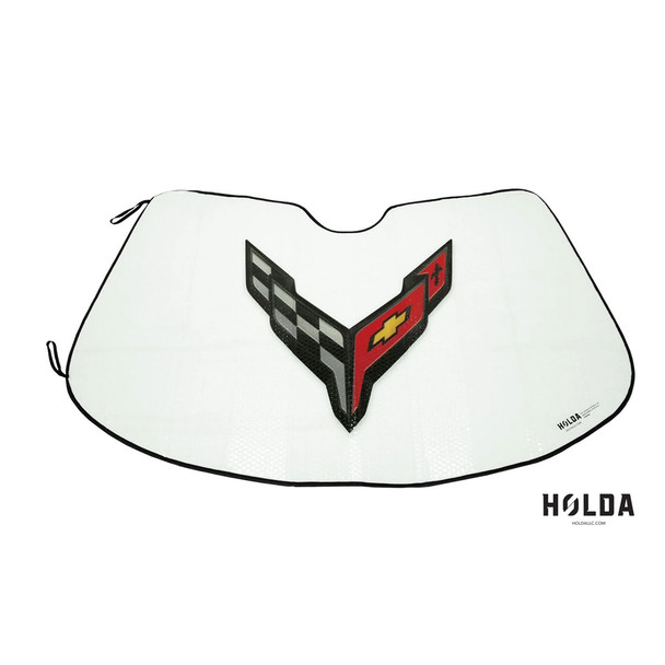 Holda Sunshield with Logo :: 2020-2023 C8 Corvette