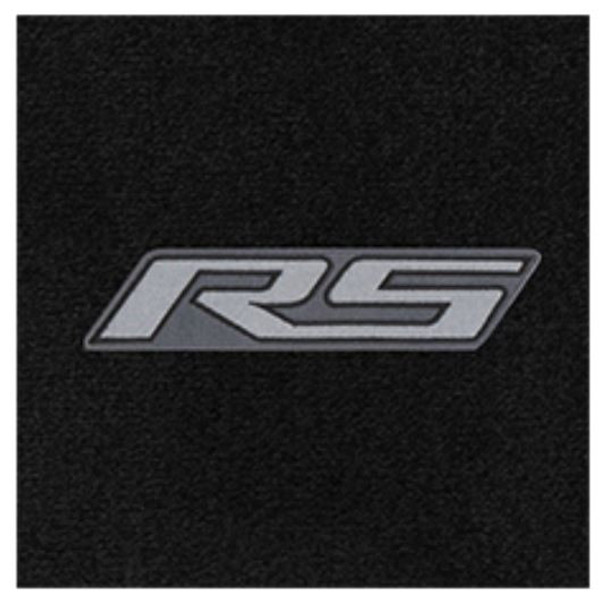 Lloyd 4pc Ultimat Front Floor Mats, Black Mats w/ Silver RS Logo :: 2010-2015 Camaro