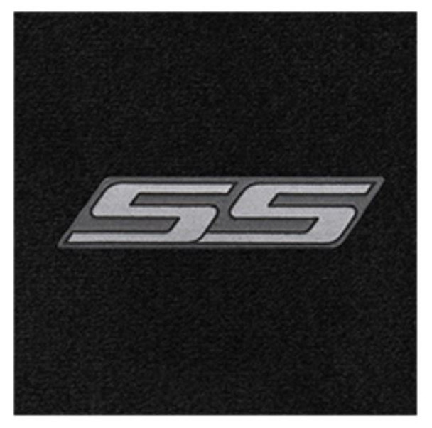 Lloyd Ultimat Trunk Mat, Black Mat w/ Silver SS Logo :: 2010-2015 Camaro