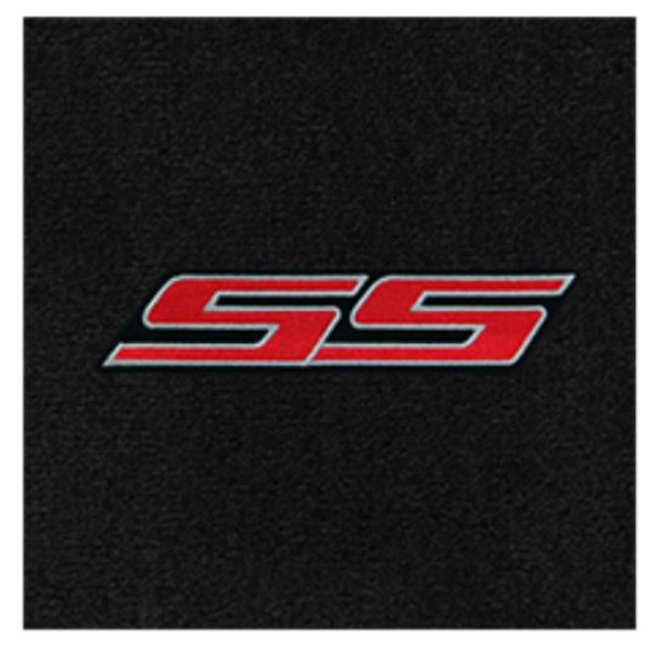 Lloyd Ultimat Trunk Mat, Black Mat w/ Red SS Logo :: 2010-2015 Camaro