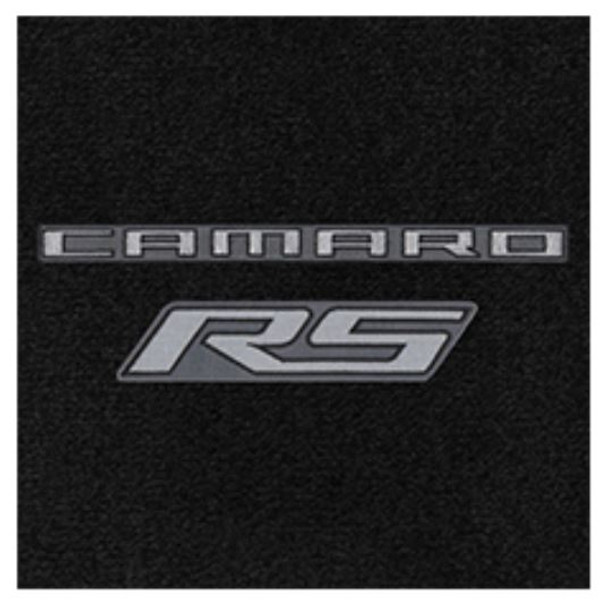 Lloyd Ultimat Trunk Mat, Black Mat w/ Silver Camaro RS Logo :: 2010-2015 Camaro